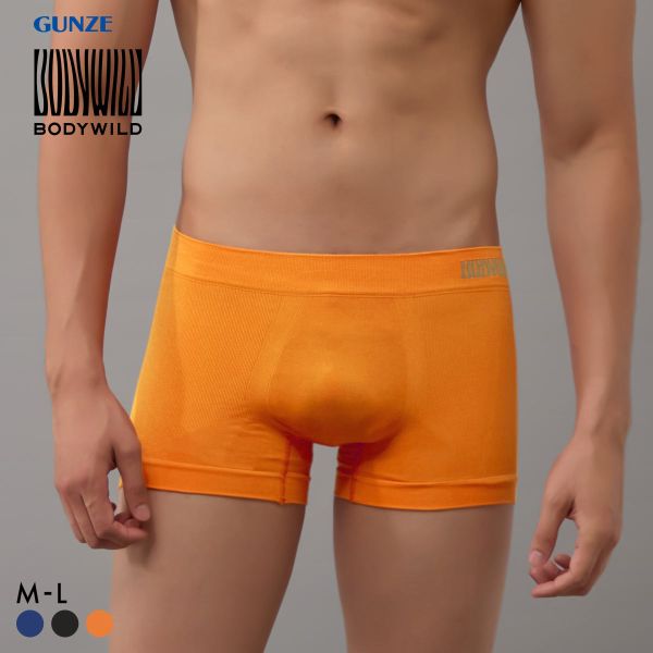 グンゼ BODY WILD 3D-Boxer ローライズ ボクサーパンツ メンズ 立体成型 前とじ GUNZE ボディワイルド
