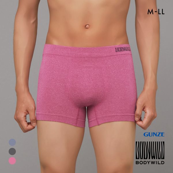 20%OFF【メール便(18)】 グンゼ BODY WILD 3D-Boxer メランジ調 ボクサーパンツ メンズ 立体成型 前とじ GUNZE ボディワイルド 20%OFF【メール便(18)】 グンゼ BODY WILD 3D-Boxer メランジ調 ボクサーパンツ メンズ 立体成型 前とじ GUNZE ボディワイルド