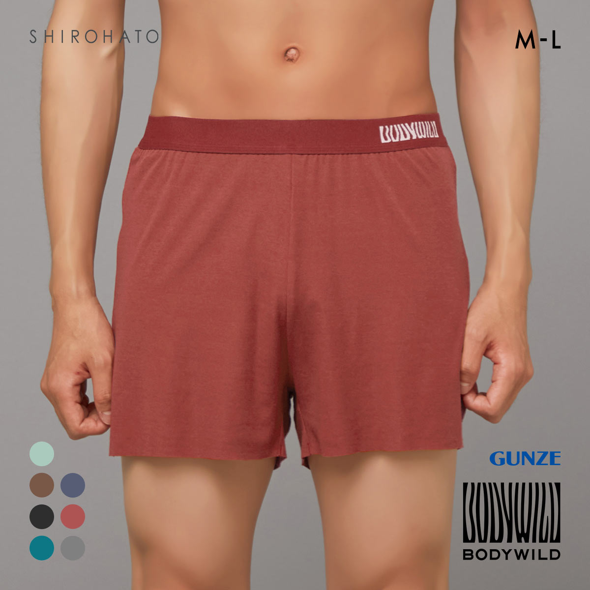 グンゼ GUNZE ボディワイルド BODY WILD フィットトランクス