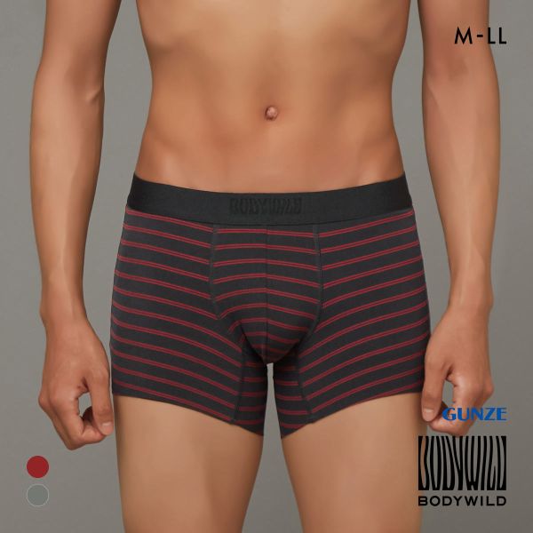 20%OFF【メール便(15)】 グンゼ BODY WILD BLACK DESIGN ボーダー柄 カットオフ ボクサーパンツ メンズ 日本製 GUNZE ボディワイルド 20%OFF【メール便(15)】 グンゼ BODY WILD BLACK DESIGN ボーダー柄 カットオフ ボクサーパンツ メンズ 日本製 GUNZE ボディワイルド