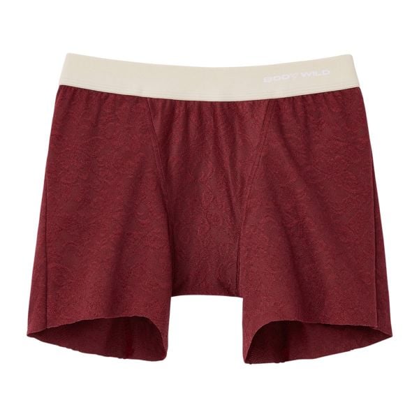グンゼ GUNZE ボディワイルド BODY WILD ジェンダーニュートラル ラッセルレース セミロング ボクサーパンツ メンズ レディース 前とじ