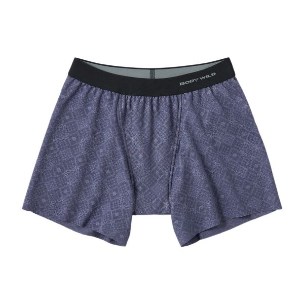 グンゼ GUNZE ボディワイルド BODY WILD ジェンダーニュートラル ラッセルレース セミロング ボクサーパンツ メンズ レディース 前とじ