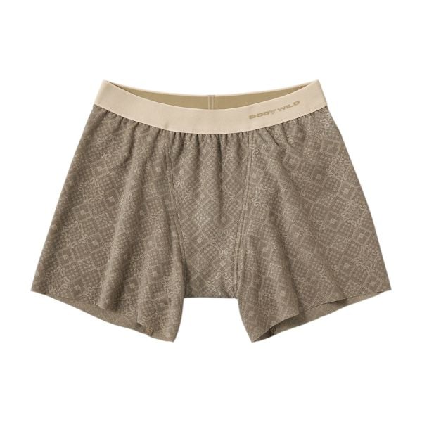 グンゼ GUNZE ボディワイルド BODY WILD ジェンダーニュートラル ラッセルレース セミロング ボクサーパンツ メンズ レディース 前とじ