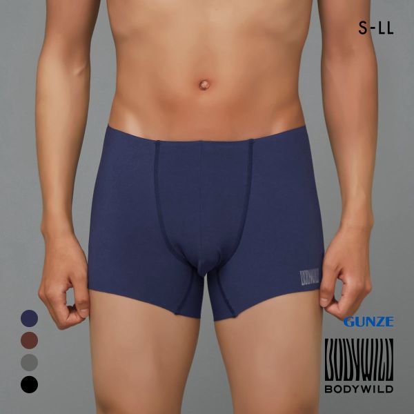 グンゼ BODY WILD AIRZ カットオフ ボクサーパンツ メンズ ナイロンタイプ 前とじ GUNZE ボディワイルド エアーズ