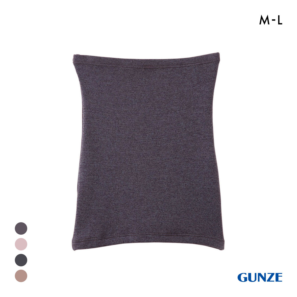 グンゼ GUNZE しっかりあたためるなら、極厚ふっくら腹巻 シーファー CFA 腹巻 冷え知らず 裏起毛 吸湿発熱(LV-ラベンダー-M-L)