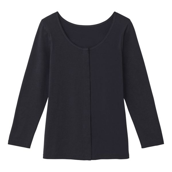 グンゼ GUNZE セルフェア SELFEAR クリップインナー レディース 8分袖 フェムテック セルフケア