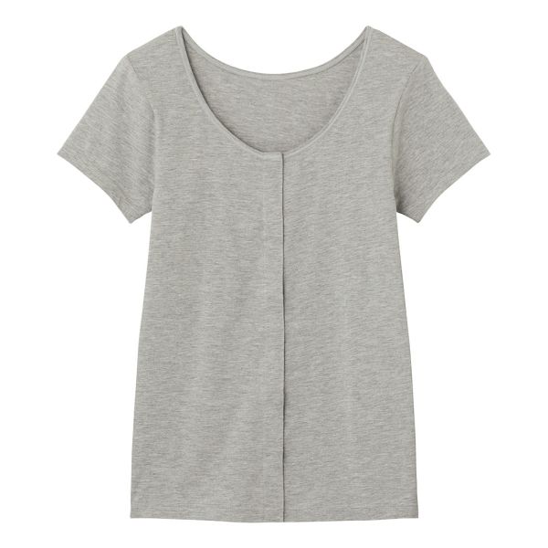 グンゼ GUNZE セルフェア SELFEAR クリップインナー レディース 2分袖 フェムテック セルフケア