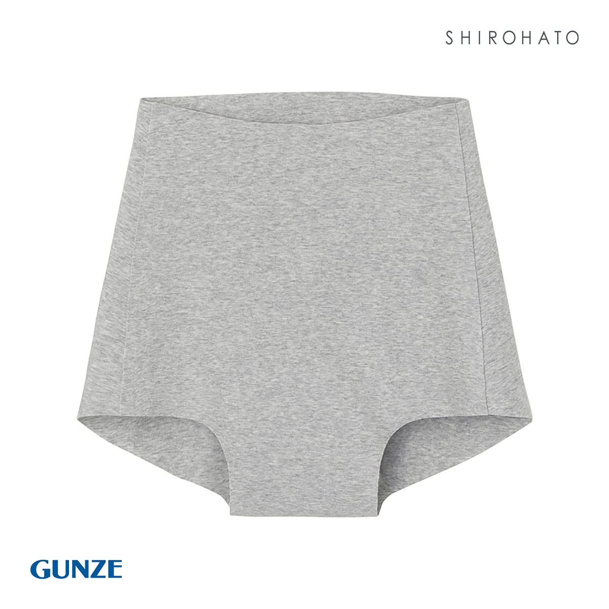 グンゼ GUNZE セルフェア SELFEAR 吸水ナプキン対応ショーツ レディース 少量～中量対応 1分丈 完全無縫製 単品(HGY-杢グレー-M)