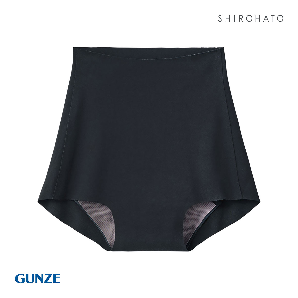 グンゼ GUNZE セルフェア SELFEAR 1分丈 吸水ショーツ レディース フェムテック セルフケア ひびきにくい 吸水量30cc 単品(BK-ブラック-M)