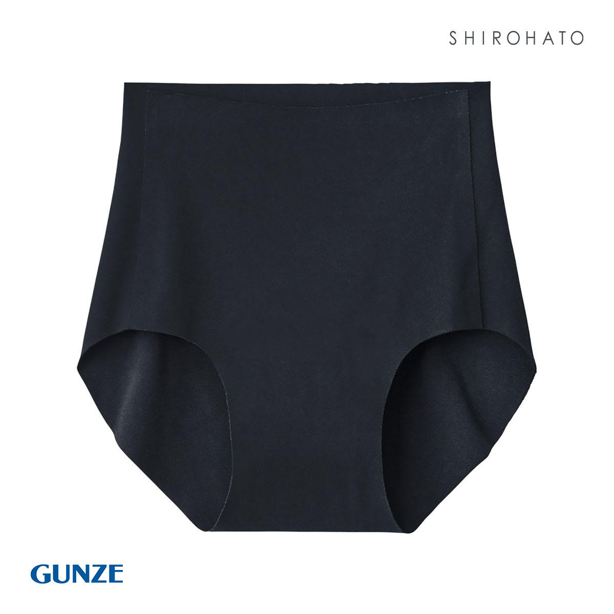 グンゼ GUNZE セルフェア SELFEAR 完全無縫製 ひびきにくい 吸水ショーツ 吸水量10cc レギュラーショーツ 単品(BK-ブラック-M)