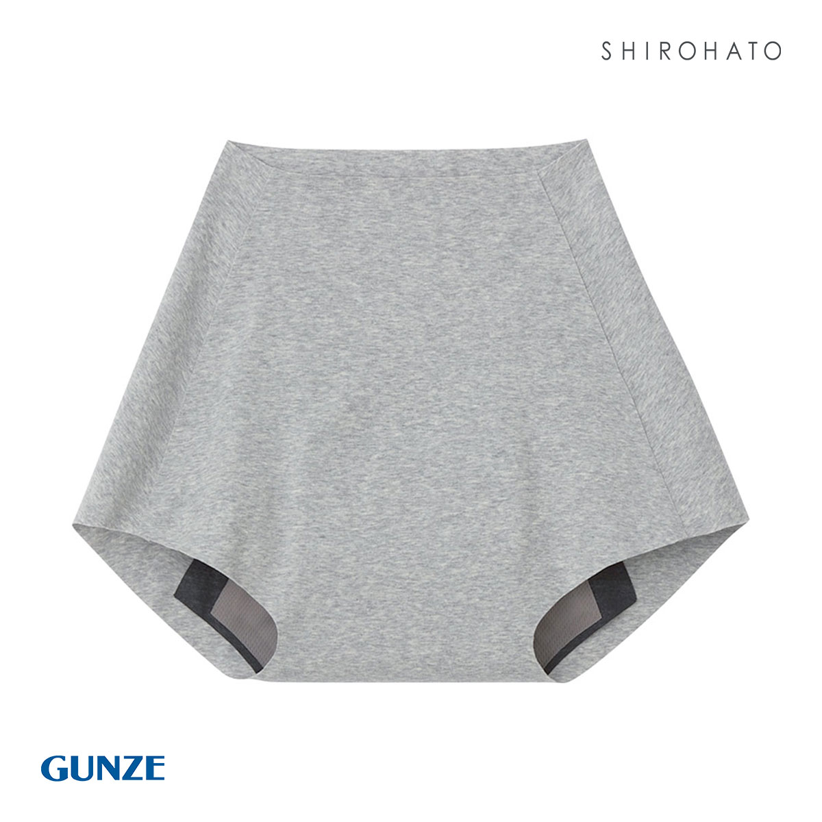 グンゼ GUNZE セルフェア SELFEAR 吸水ショーツ レディース フェムテック セルフケア 1分丈ショーツ 吸水量50cc 単品(HGY-杢グレー-M)