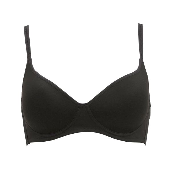 グンゼ GUNZE 軽ブラ ひびきにくい ノンワイヤー 3/4カップブラジャー