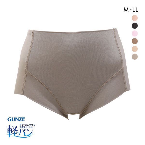 グンゼ GUNZE 軽くてコンパクトな新感覚ガードル 軽パン ウエストらくらくショートガードル