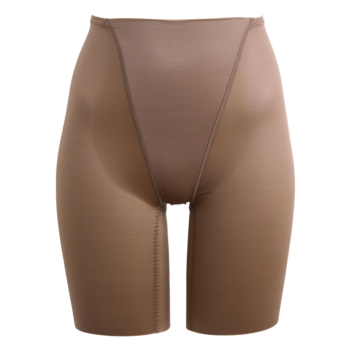 グンゼ GUNZE 軽くてコンパクトな新感覚ガードル 軽パン ウエストらくらくロングガードル(スウィートマロン-M)