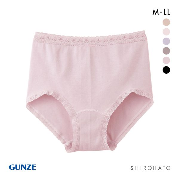 グンゼ GUNZE 綿100％ やさしーく包み込む ローレッグショーツ 超深め