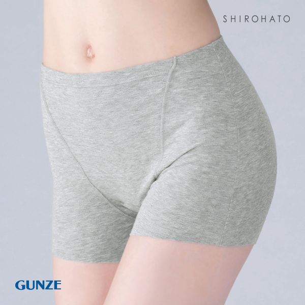 グンゼ GUNZE ひびきにくい 綿85％ サニタリーショーツ レディース 消臭 単品