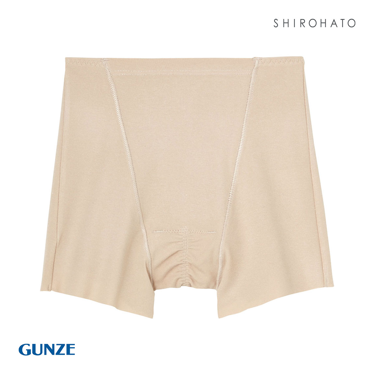 グンゼ GUNZE ひびきにくい 綿85％ サニタリーショーツ レディース 消臭 単品(LBR-薄ブラウン-M)