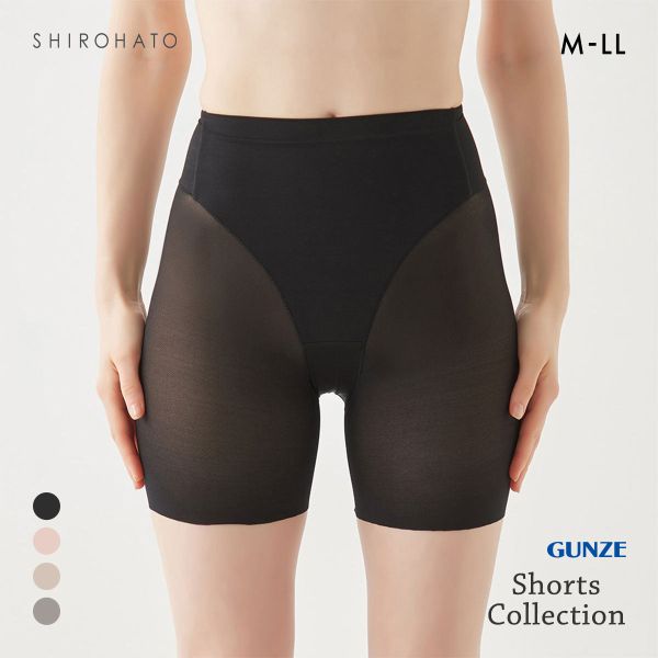 グンゼ スタイル改善計画 2分丈ショーツ レディース 裾カットオフ いいここち GUNZE