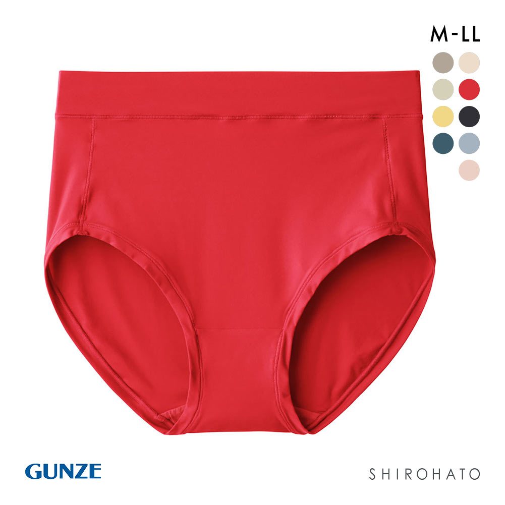 【新品未使用】rosy monster スイムビキニパンツ 赤 グンゼ GUNZE ミラクルモンスター レギュラーショーツ