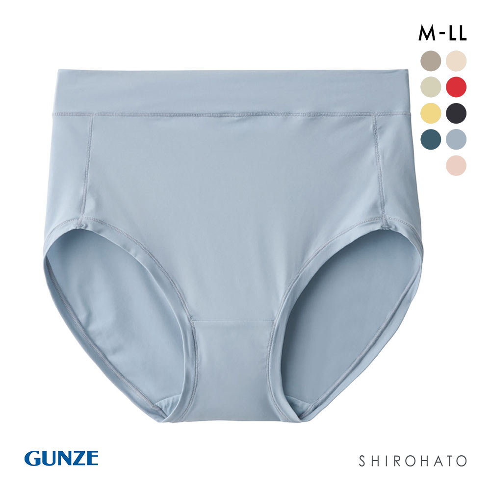 グンゼ GUNZE ミラクルモンスター レギュラーショーツ レディース 伸びる M-LL ワンサイズ 単品(BU-ブルー-M-LL)