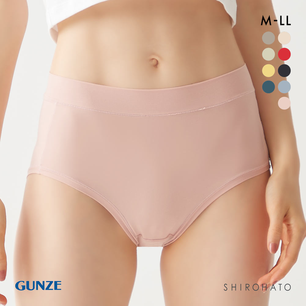 グンゼ GUNZE ミラクルモンスター レギュラーショーツ レディース 伸びる M-LL ワンサイズ 単品(PI-ピンク-M-LL)