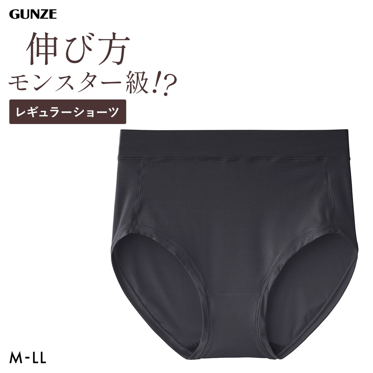 グンゼ GUNZE ミラクルモンスター レギュラーショーツ 深め レディース