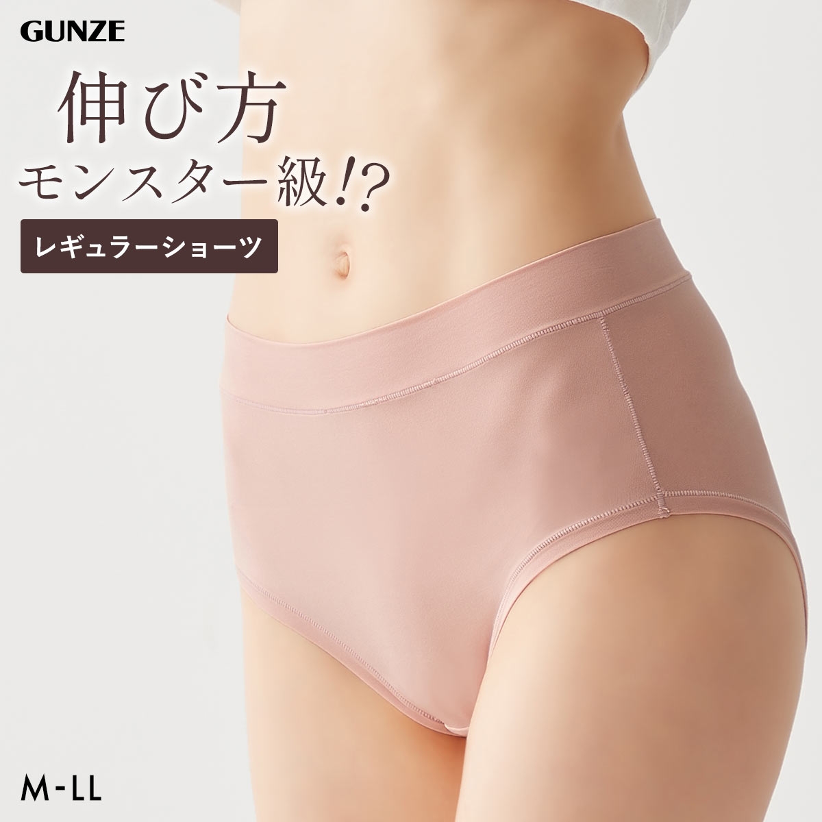 グンゼ GUNZE ミラクルモンスター レギュラーショーツ 深め レディース