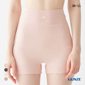 グンゼ いいここち リンパ解放 はらまき付き 1分丈ショーツ レディース 腹巻付き GUNZE