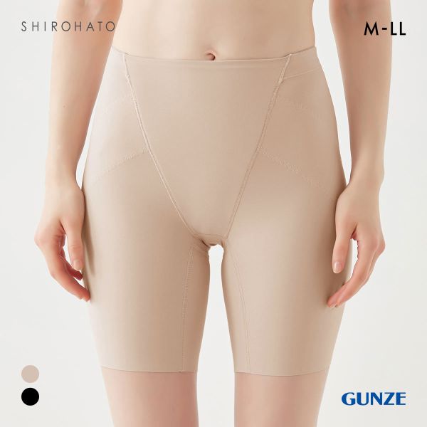 グンゼ スタイル改善計画 ロングガードル レディース 裾カットオフ いいここち GUNZE