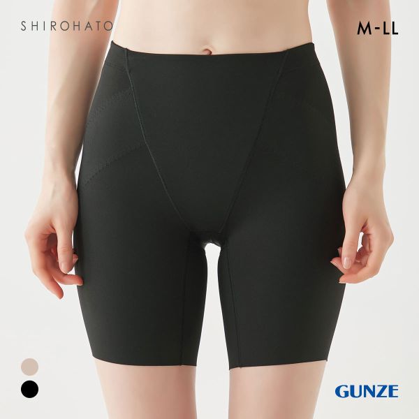 グンゼ スタイル改善計画 ロングガードル レディース 裾カットオフ いいここち GUNZE