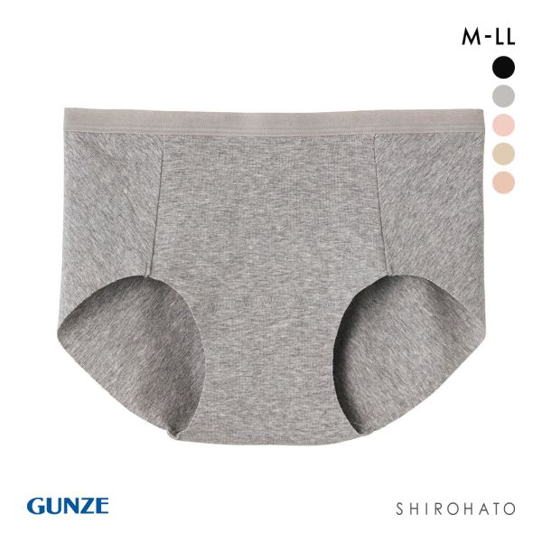 グンゼ GUNZE いいここち ひびきにくい綿85％ ショーツ 浅め レディース ローレッグ 単品