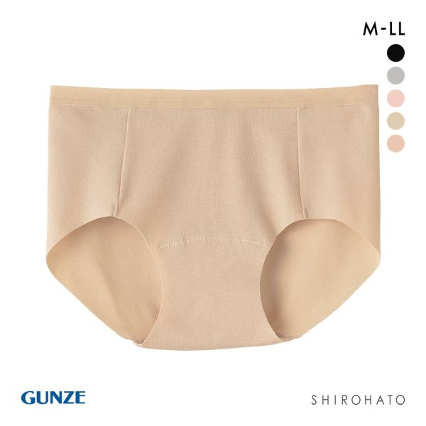 グンゼ GUNZE いいここち ひびきにくい綿85％ ショーツ 浅め レディース ローレッグ 単品