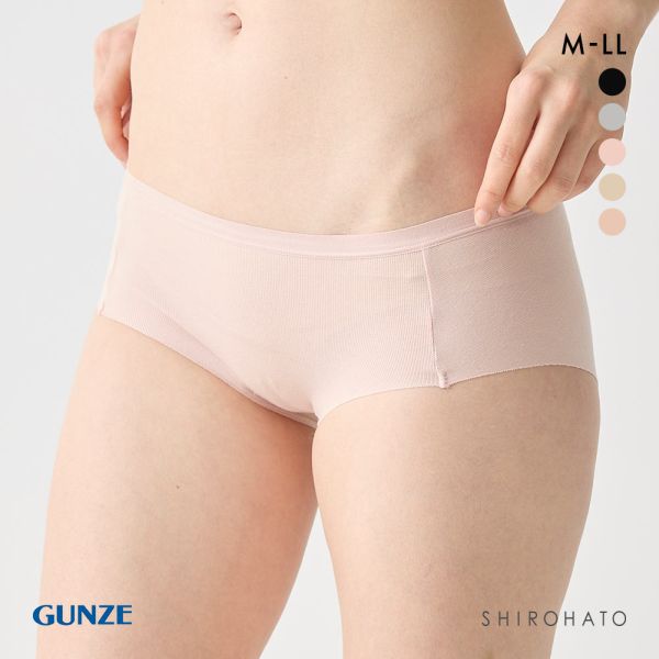 グンゼ GUNZE いいここち ひびきにくい綿85％ ショーツ 浅め レディース ローレッグ 単品