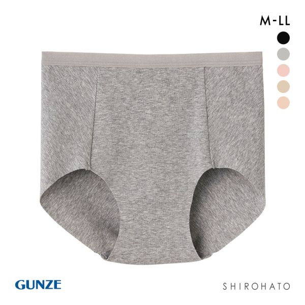 グンゼ GUNZE いいここち ひびきにくい綿85％ ショーツ 深め レディース ローレッグ 単品