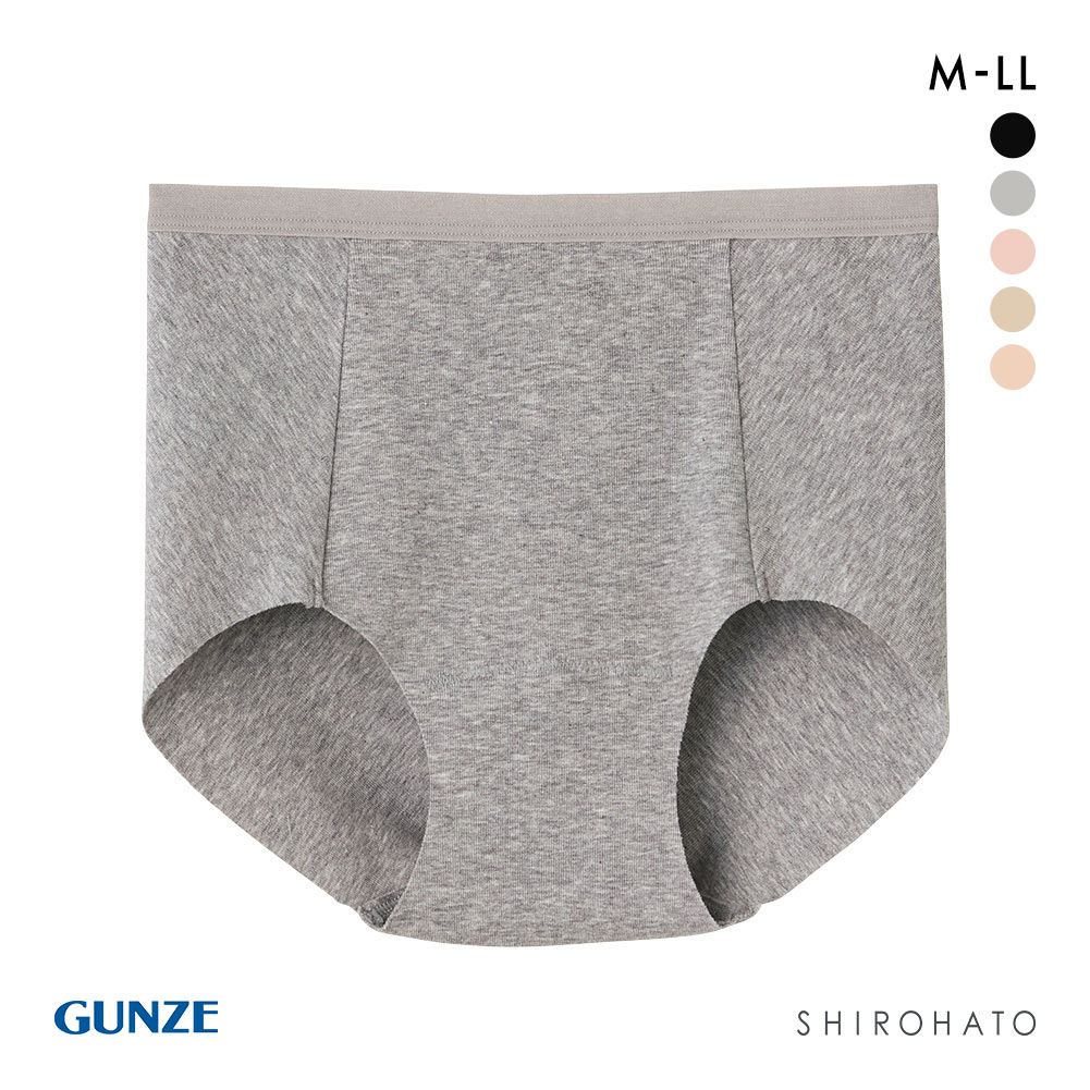 こやびんページです♡ グンゼ GUNZE いいここち ひびきにくい綿85％ ショーツ 深め