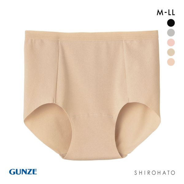 グンゼ GUNZE いいここち ひびきにくい綿85％ ショーツ 深め レディース ローレッグ 単品