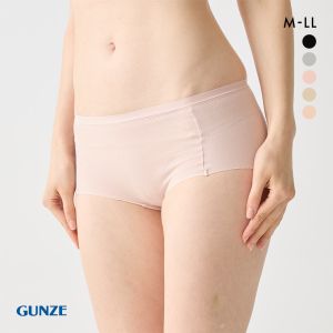 グンゼ GUNZE いいここち ひびきにくい綿85％ ショーツ 深め レディース ローレッグ 単品