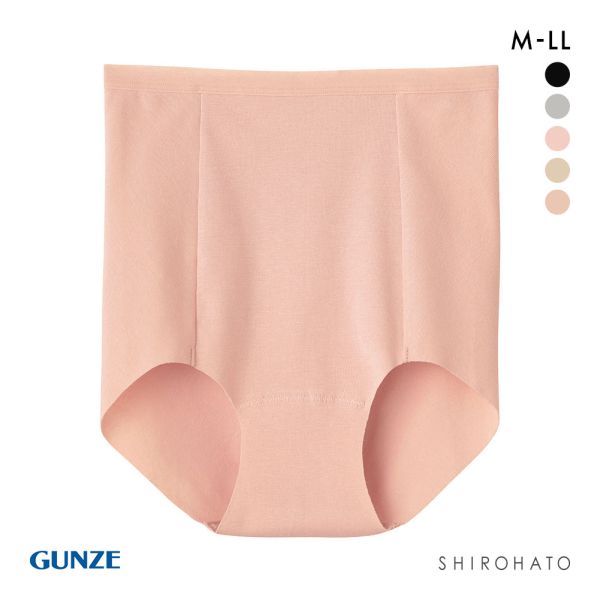 グンゼ GUNZE いいここち ひびきにくい綿85％ ショーツ 超深め レディース ローレッグ 単品