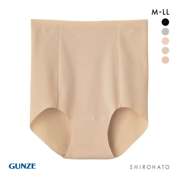 グンゼ GUNZE いいここち ひびきにくい綿85％ ショーツ 超深め レディース ローレッグ 単品