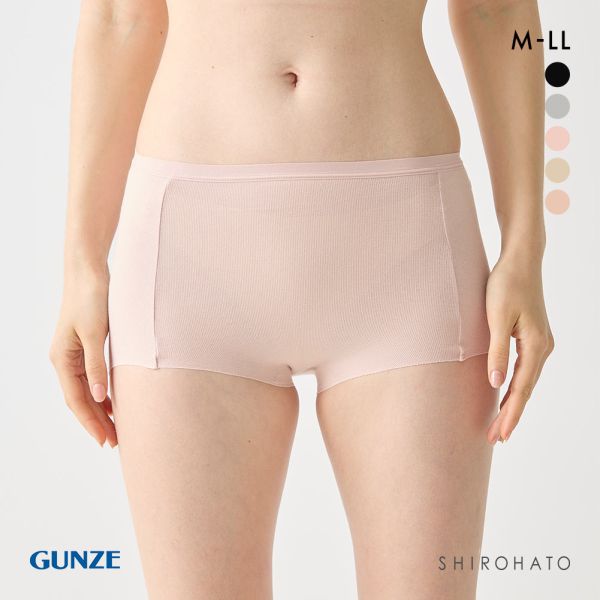 グンゼ GUNZE いいここち ひびきにくい綿85％ ショーツ 超深め レディース ローレッグ 単品
