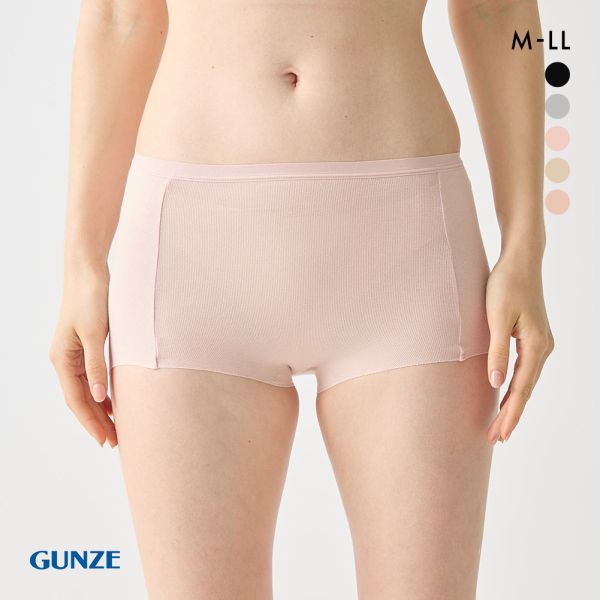 グンゼ GUNZE いいここち ひびきにくい綿85％ ショーツ 超深め レディース ローレッグ 単品