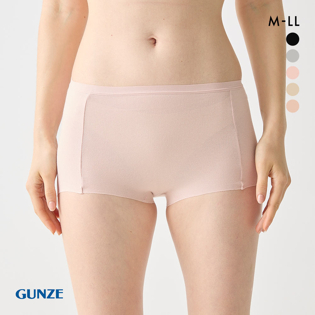 グンゼ GUNZE いいここち ひびきにくい綿85％ ショーツ 超深め