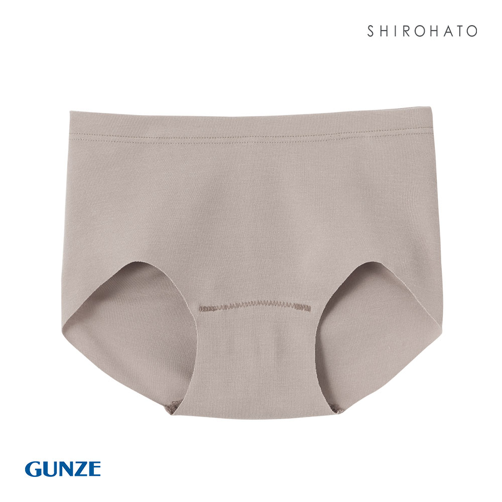 なめこ グンゼ GUNZE いいここち ひびきにくい綿85％ ショーツ 超深め