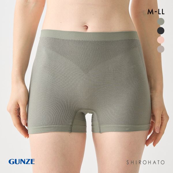 グンゼ 綿混 のびかたモンスター級 レギュラーショーツ GUNZE