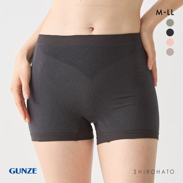 グンゼ 綿混 のびかたモンスター級 レギュラーショーツ GUNZE