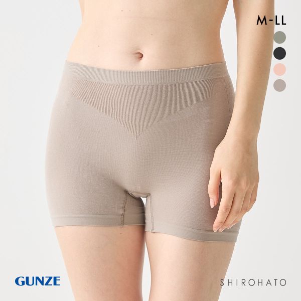 グンゼ 綿混 のびかたモンスター級 レギュラーショーツ GUNZE