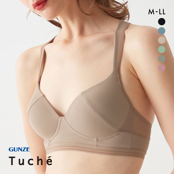 グンゼ GUNZE トゥシェ Tuche ACTIBALANCE 立て直せ 背骨 ノンワイヤー ブラジャー レディース ワイヤレスブラ 単品