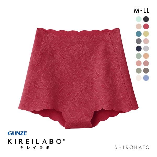 グンゼ GUNZE キレイラボ KIREILABO ガードルファンデ ガードル ショート ソフト 完全無縫製 深め ハイウエスト