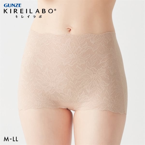 グンゼ GUNZE キレイラボ KIREILABO ガードルファンデ ガードル ショート ソフト 完全無縫製 深め ハイウエスト