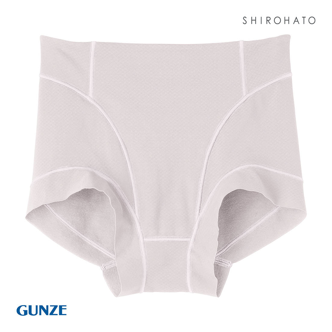 グンゼ GUNZE キレイラボ KIREILABO フィッテ Fitte ショートガードル レディース 補正下着 肌側オーガニックコットン(IPU-アイスパープル-M)